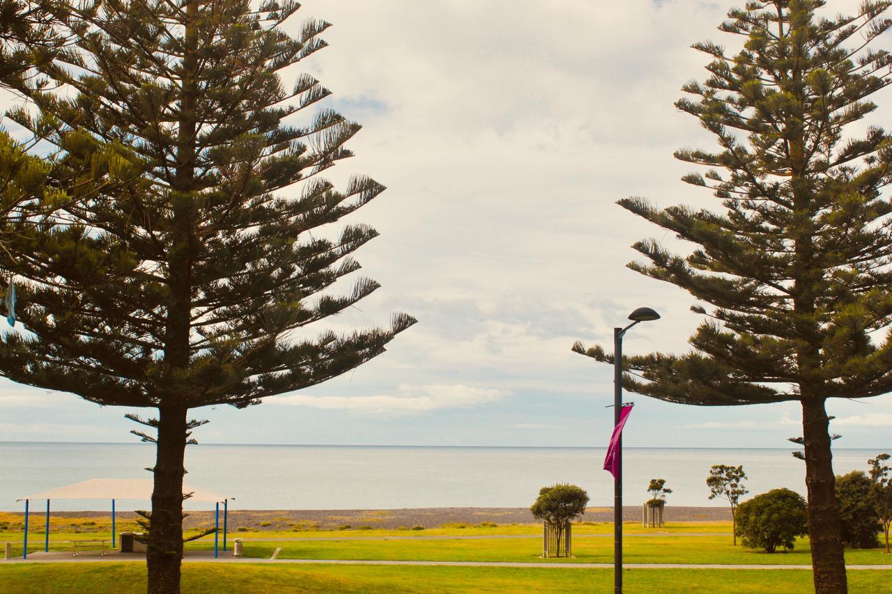 ホテル ザ ノーチラス ネーピア エクステリア 写真 View of the bay from the foreshore
